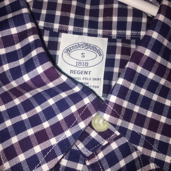 2 Small Brooks Brothers button down shirts - Picture 3 of 4